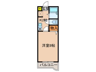 アストリ－赤城の物件間取画像